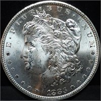 1883-CC Morgan Silver Dollar Gem BU Carson City