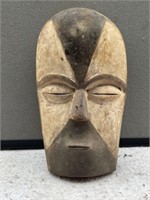 African Wood Carved Tribal Mask