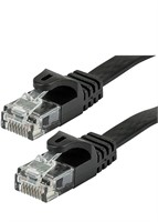 (New) (2  pack) LEXboot Flat Cat6 Ethernet Patch