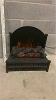 Electric Metal Fake Fireplace