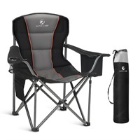 ALPHA CAMP Oversized Folding Camping Chair, Heavy
