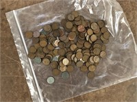 LOT OF WHEAT AND STEEL PENNIES