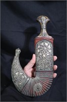 Highly decorated Turkish dagger