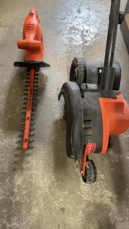 Black & Decker Edger & Hedge Trimmet