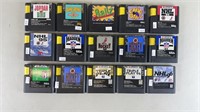 15pc Sega Genesis Videogames w/ Jordan Vs Bird