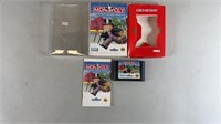 Sega Genesis Monopoly Videogames In Box