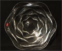 D'arques Crystal Paris Art Glass Center Bowl
