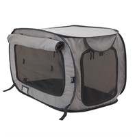 SportPet Designs Large Pop Open Kennel, Portable