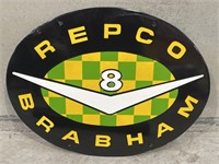 REPCO V8 BRABHAM Enamel Sign - 530 x 410
Modern
