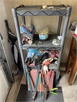 Shelf lot of Tools (cutters, clippers, etc...(