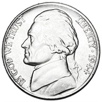 1944-D Jefferson War Nickel UNCIRCULATED