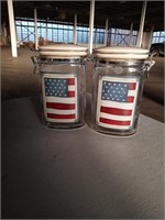 Patriotic storage containers