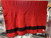 Vintage H.B. Pure Wool Canadian Made Blanket