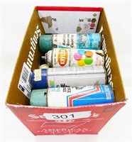 Spray Paint & Other Related Items, Many Empty