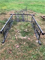 Metal Garden Arbor (81"H x 52"W)