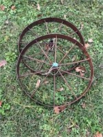 Pair of Wagon Wheels (29")