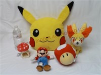 Mario Brothers & Pokemon Plush / Stuffed Animals