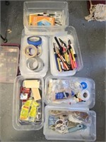 Estate lot of office supplies