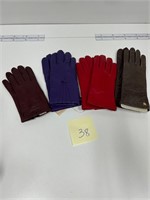 Vtg Ladies Gloves Stix Baer & Fuller Preston York