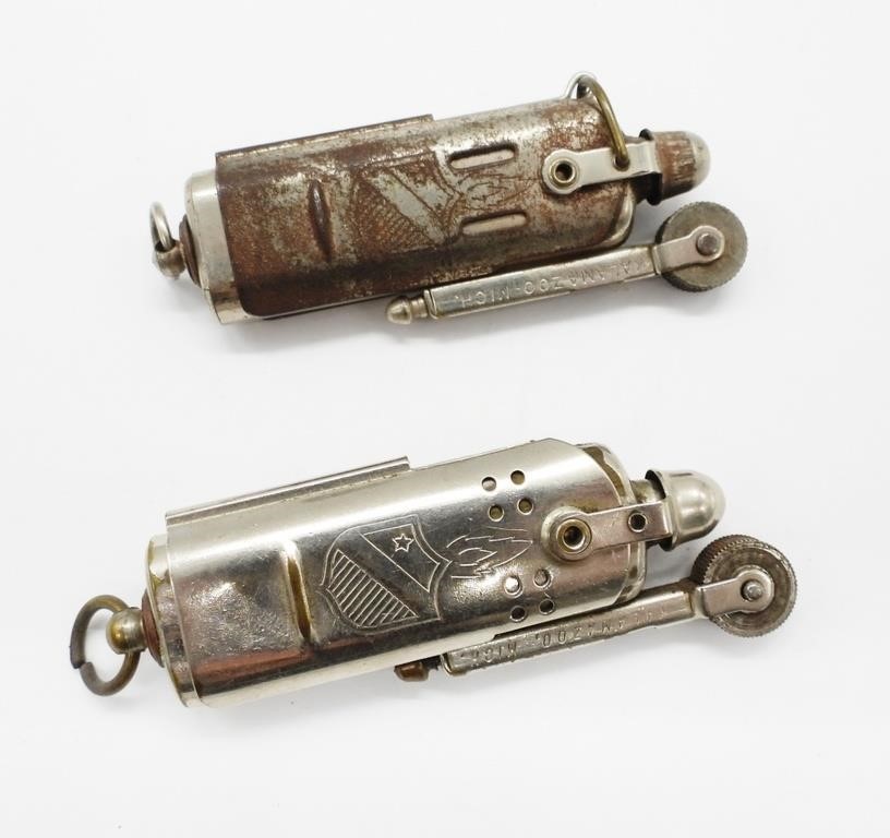 (2) BOWER FIRED TRENCH LIGHTERS