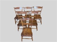 Half Spindel Back Chairs