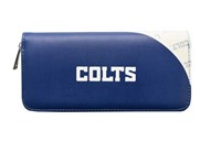NFL Indianapolis Colts Curve Zip Organizer Wallet