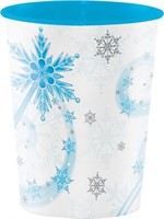 Creative Converting Snow Princess Plastic Cup, 1 c