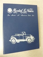 MODEL A FORD NEWS MAGAZINES IN BINDER '77-'78