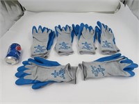 6 paires de gants de travail neufs