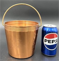 Solid Copper Pail Ice Bucket