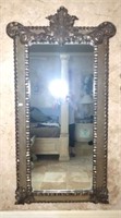 Oversized Ornate Framed Wall Mirror