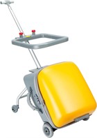 LemoHome Expandable Luggage  20 inch (Yellow)