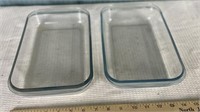 2 Glass Baking Dishes