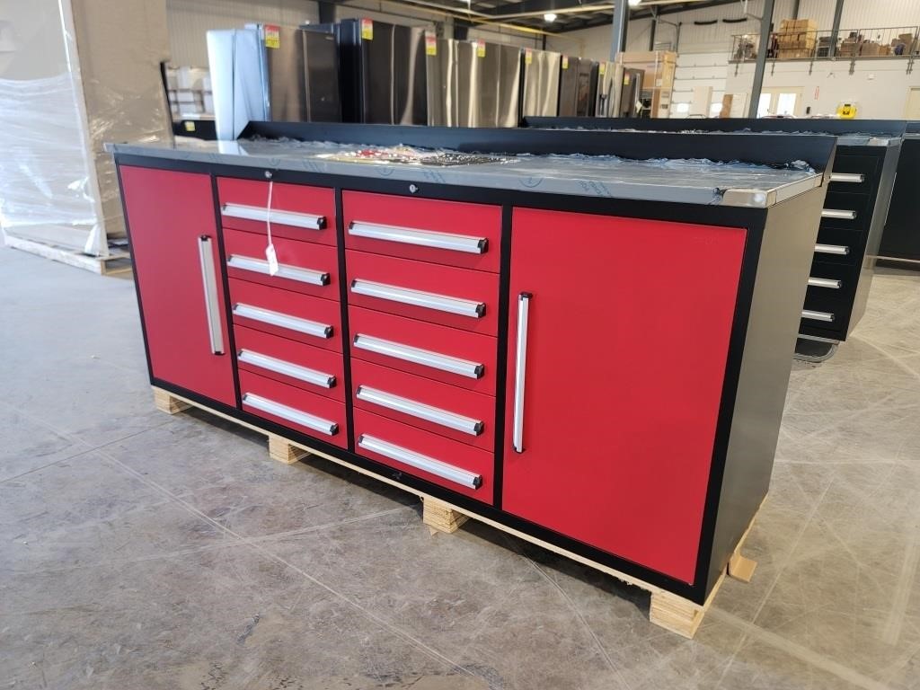 EMC 7' 10-Drawer Workbench