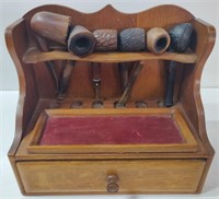 Cigar Storage Set w/ Pipes