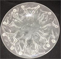 High Relief Figural Glass Plate