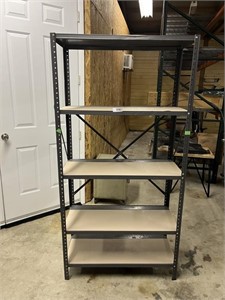 Lightweight Metal Shelf Unit