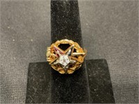 Eastern Star Masonic Ring