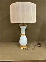 Vintage Mid-Century Style Glass Table Lamp