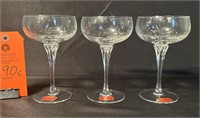 Gorham Crystal Stemware