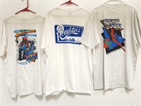 3 vintage hot rod shirts - LA Roadsters, Reno Air