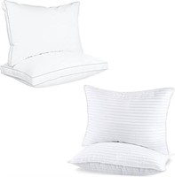 SEALED-Queen Bed Pillows - 4 Pack