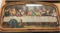 Last Supper & Shepherd Framed Print