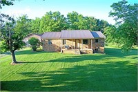 Tract 3: Brick Home & 5.3+- Acres • Shop