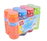 New Play Day 8pk 4oz Bubble Blowing Solution NEW