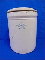 Stoneware Crock #3 With Lid