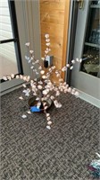 Lit cherry blossom tree decor 28”H