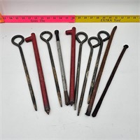 metal tent stakes