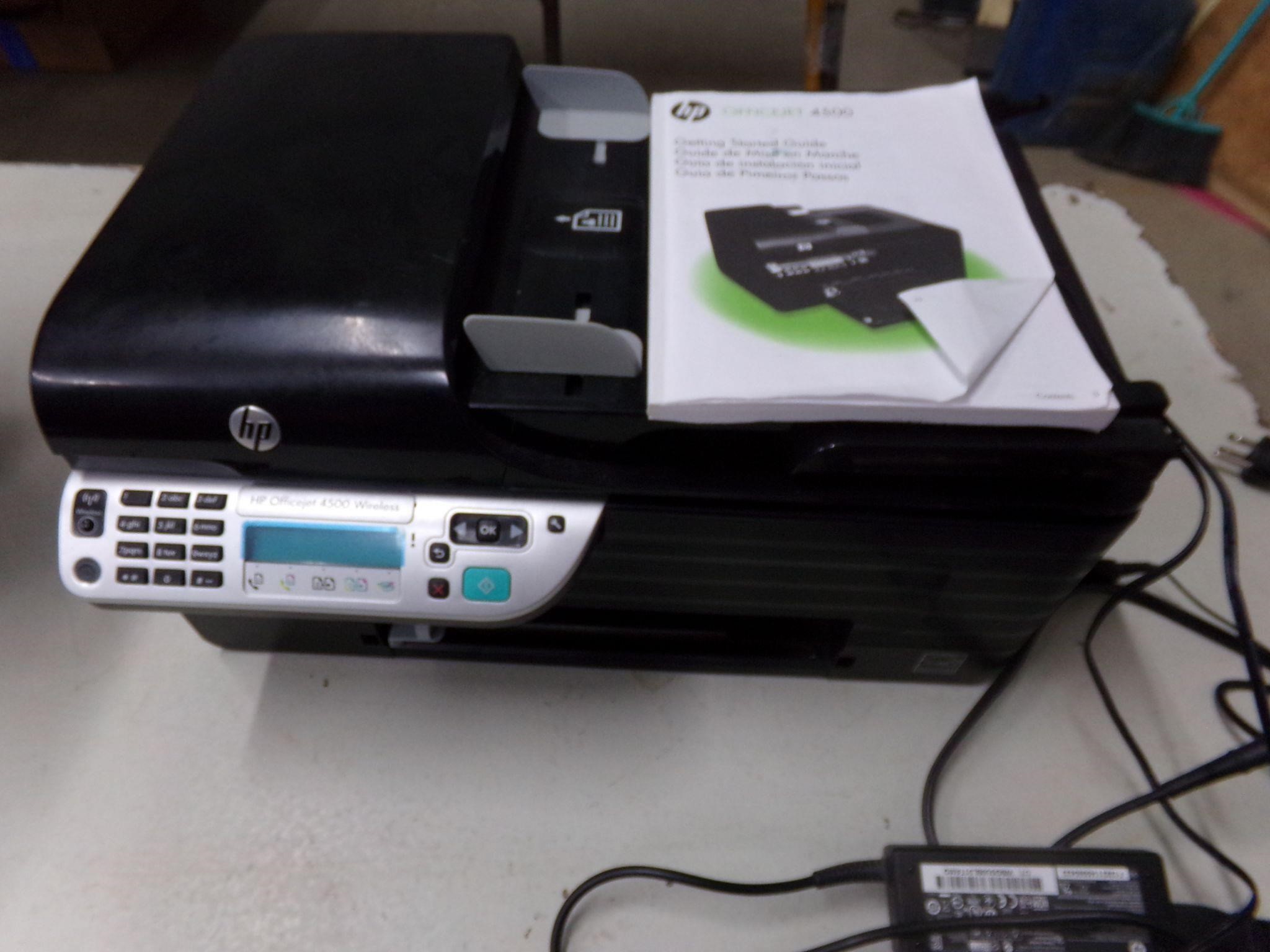 HP office jet wireless printer and fax