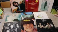 Lot of 9 Classic Artist Vinyl LP Albums